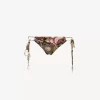 Bas de bikini à imprimé rose Bas de bikini à imprimé rose