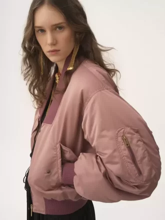 Blouson aviateur en nylon