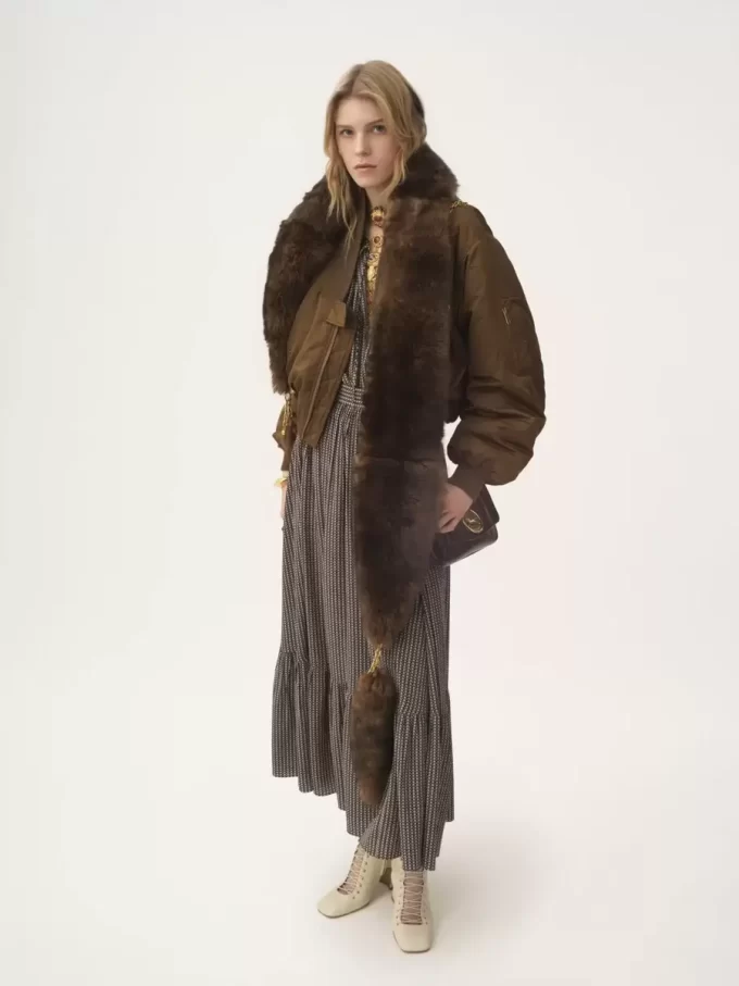 Blouson aviateur en nylon