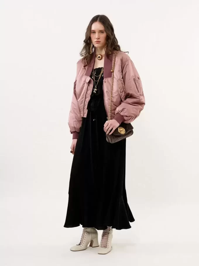Blouson aviateur en nylon