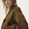 Blouson aviateur en nylon