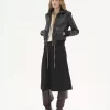 Blouson court en cuir