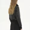 Blouson court en cuir