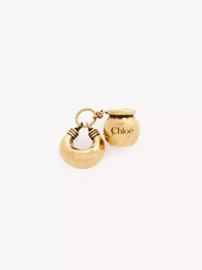 Bracelet Mini Sphère Bracelet à breloques en dés en laiton