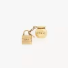 Breloque pour bracelet Sphere Lock Dice en laiton Breloque pour bracelet Sphere Lock Dice en laiton