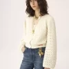 Cardigan col rond en maille laine et cachemire Cardigan col rond en maille laine et cachemire