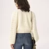 Cardigan col rond en maille laine et cachemire Cardigan col rond en maille laine et cachemire