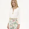 Chemise Henley en jersey de coton Chemise Henley en jersey de coton