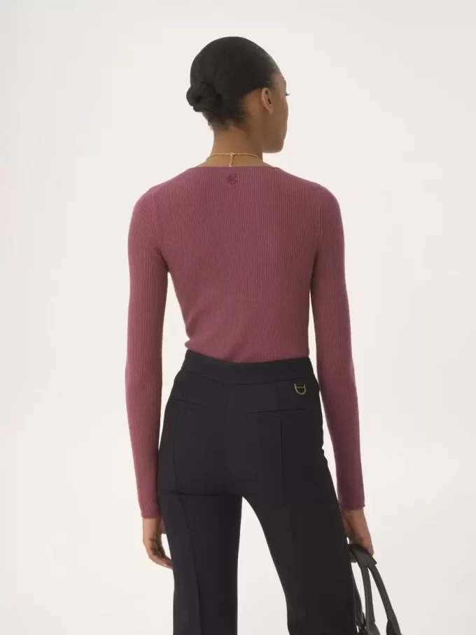 Chemise Henley en tricot de laine mérinos Chemise Henley en tricot de laine mérinos
