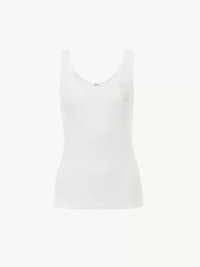 Débardeur en jersey de coton