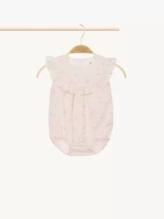 Ensemble barboteuse et bonnet pour bébé Ensemble barboteuse et bonnet pour bébé