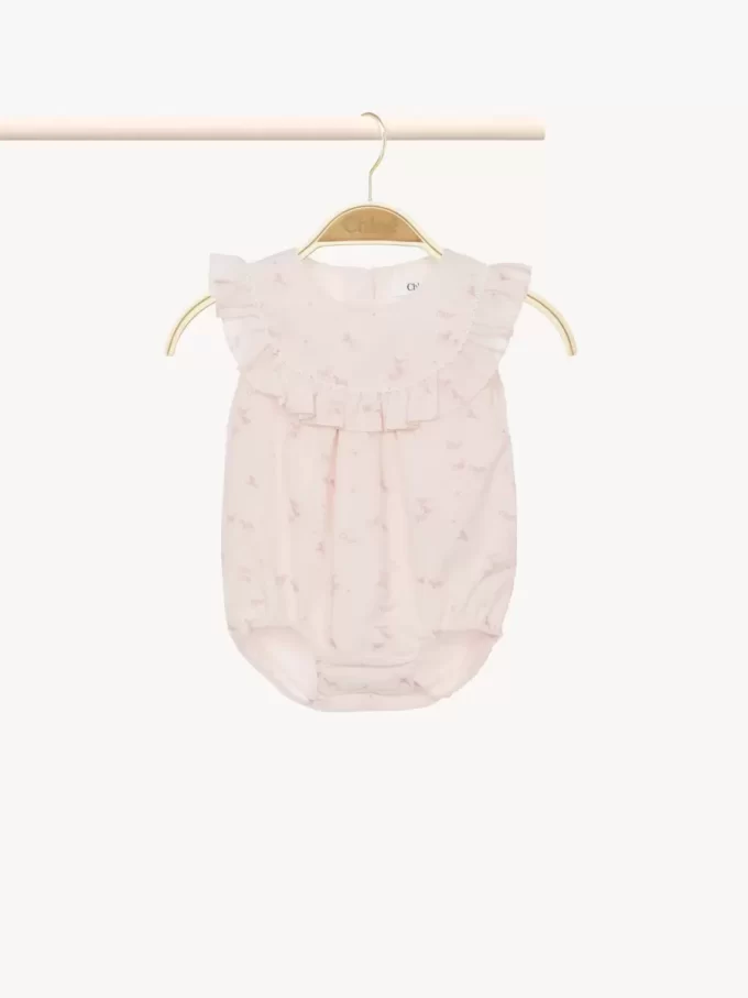 Ensemble barboteuse et bonnet pour bébé Ensemble barboteuse et bonnet pour bébé