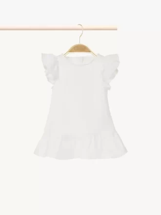 Ensemble robe et bloomer pour bébé