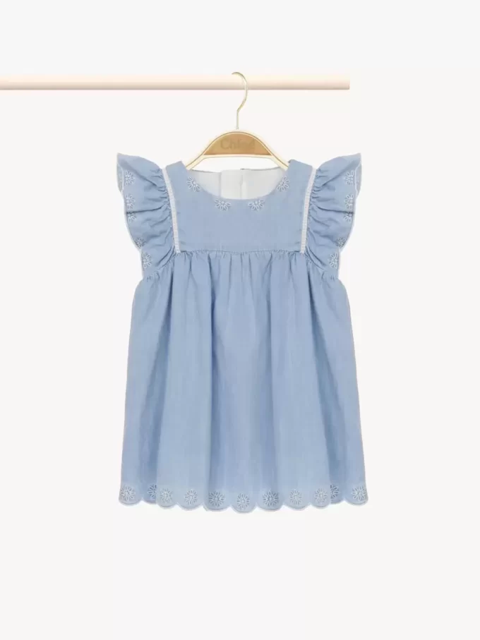 Ensemble robe et chapeau pour bébé Ensemble robe et chapeau pour bébé