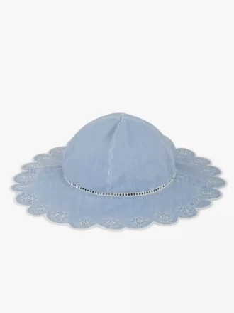 Ensemble robe et chapeau pour bébé