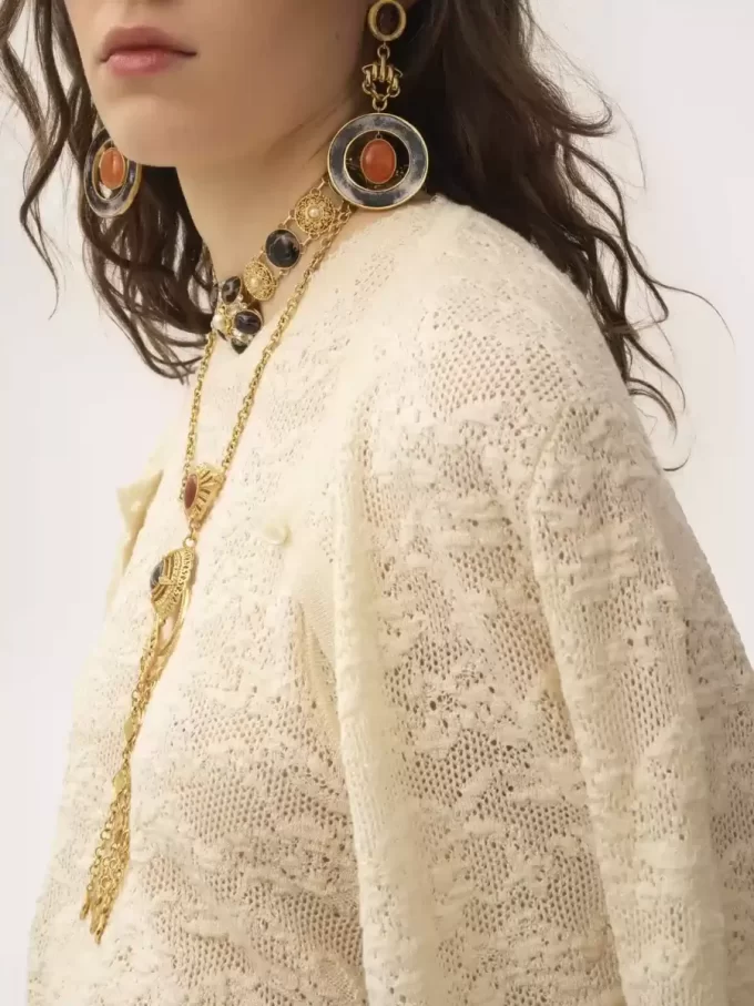 Ensemble Twin en tricot coton-soie