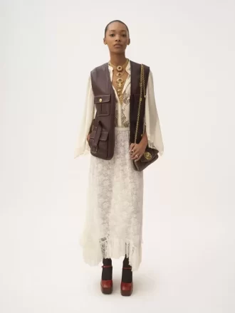 Gilet utilitaire en cuir