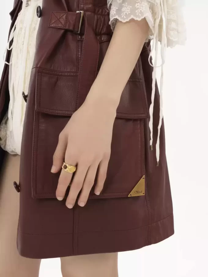 Gilet utilitaire en cuir Gilet utilitaire en cuir