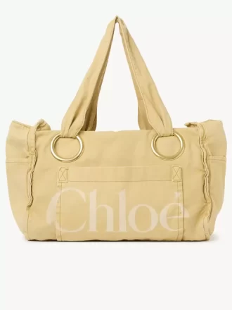 Grand cabas Chloé Plage en coton
