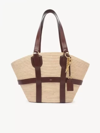 Grand panier Kerala 25 en raphia