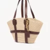 Grand panier Kerala 25 en raphia