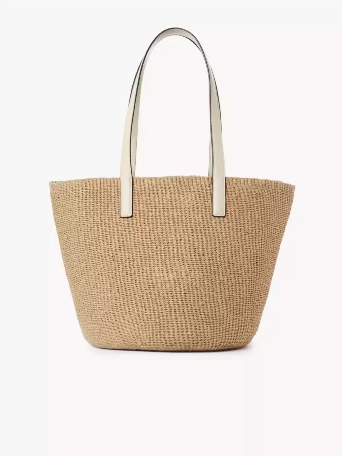 Grand panier à médailles de cheval en fibres naturelles