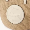 Grand panier à médailles de cheval en fibres naturelles