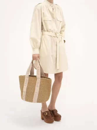Grand panier Woody en fibres naturelles