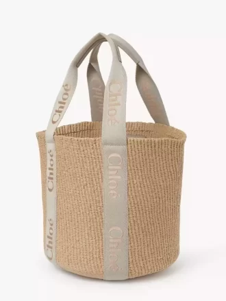 Grand panier Woody en fibres naturelles