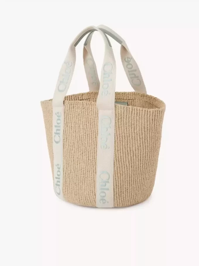 Grand panier Woody en fibres naturelles