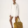 Grand sac cabas Chloé Plage en éponge jacquard Grand sac cabas Chloé Plage en éponge jacquard