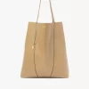 Grand sac cabas Chloé Spin en cuir grainé Grand sac cabas Chloé Spin en cuir grainé