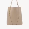 Grand sac cabas Chloé Spin en cuir grainé Grand sac cabas Chloé Spin en cuir grainé