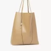Grand sac cabas Chloé Spin en cuir grainé Grand sac cabas Chloé Spin en cuir grainé