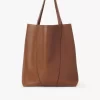 Grand sac cabas Chloé Spin en cuir grainé Grand sac cabas Chloé Spin en cuir grainé