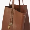 Grand sac cabas Chloé Spin en cuir grainé Grand sac cabas Chloé Spin en cuir grainé