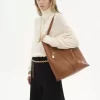 Grand sac cabas Chloé Spin en cuir grainé Grand sac cabas Chloé Spin en cuir grainé