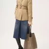 Grand sac cabas Chloé Spin en cuir suédé Grand sac cabas Chloé Spin en cuir suédé