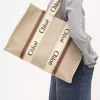 Grand sac fourre-tout Woody en lin Grand sac fourre-tout Woody en lin