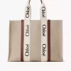 Grand sac fourre-tout Woody en lin Grand sac fourre-tout Woody en lin