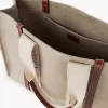 Grand sac fourre-tout Woody en lin Grand sac fourre-tout Woody en lin