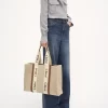 Grand sac fourre-tout Woody en lin Grand sac fourre-tout Woody en lin
