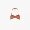 Haut de bikini avec détails en métal