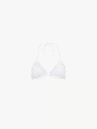 Haut de bikini à volants