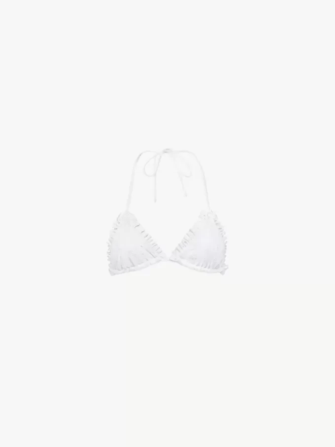 Haut de bikini à volants