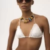 Haut de bikini à volants