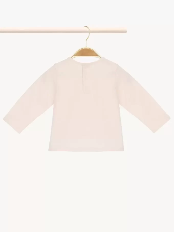 Haut à manches longues avec logo pour enfants Haut à manches longues avec logo pour enfants