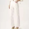 Jean court brodé en denim