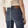 Jean droit en denim Jean droit en denim