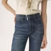Jean droit en denim Jean droit en denim